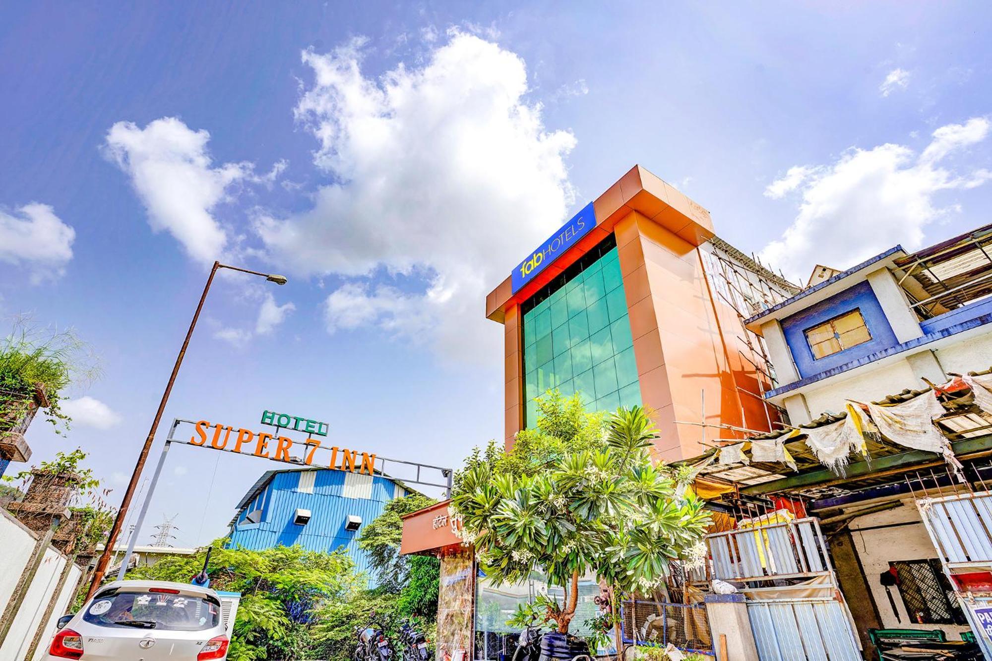 Fabexpress Super 7 Inn - Nr Rabale Station Navi Mumbai Zewnętrze zdjęcie
